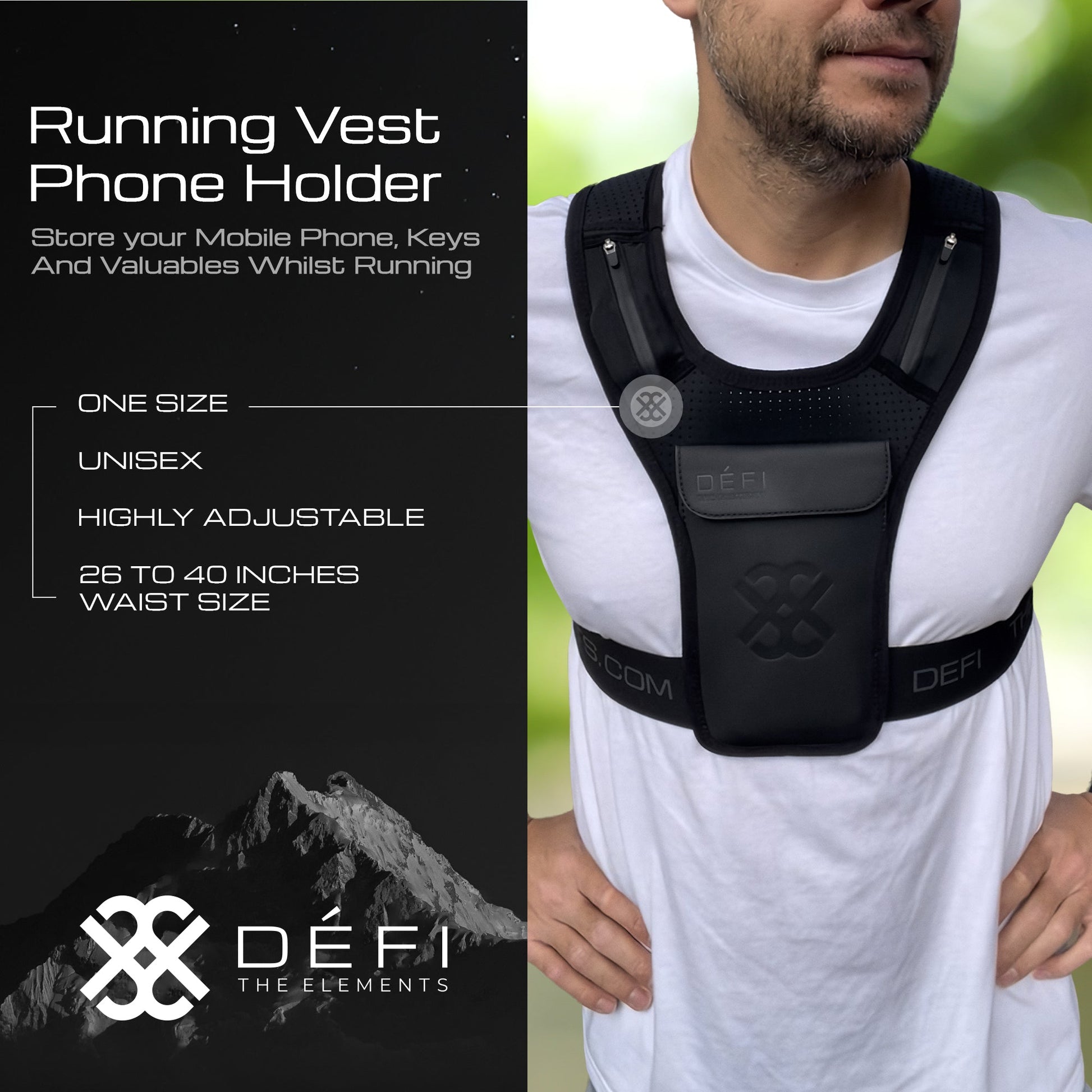 Running Vest Phone Holder