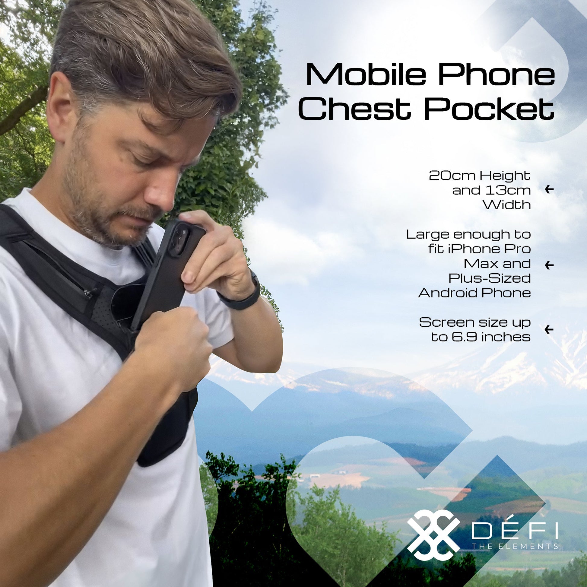 Running Vest Phone Holder
